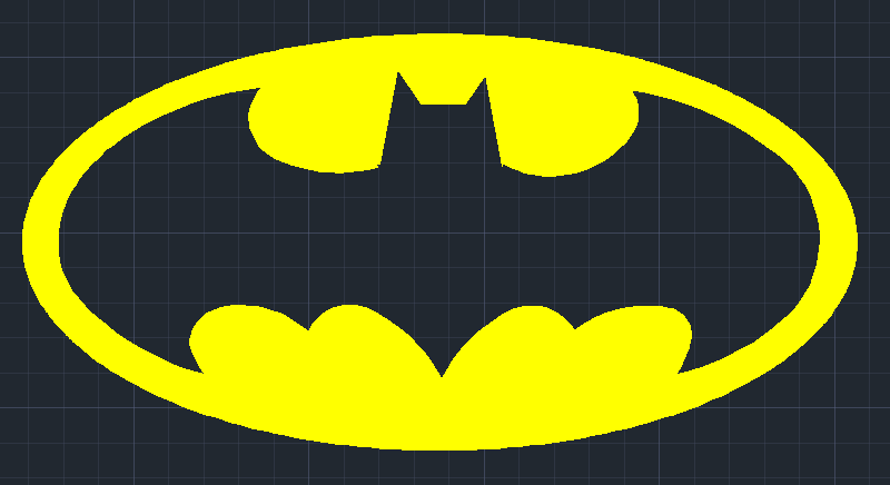 Batman symbol - Best CAD Tips