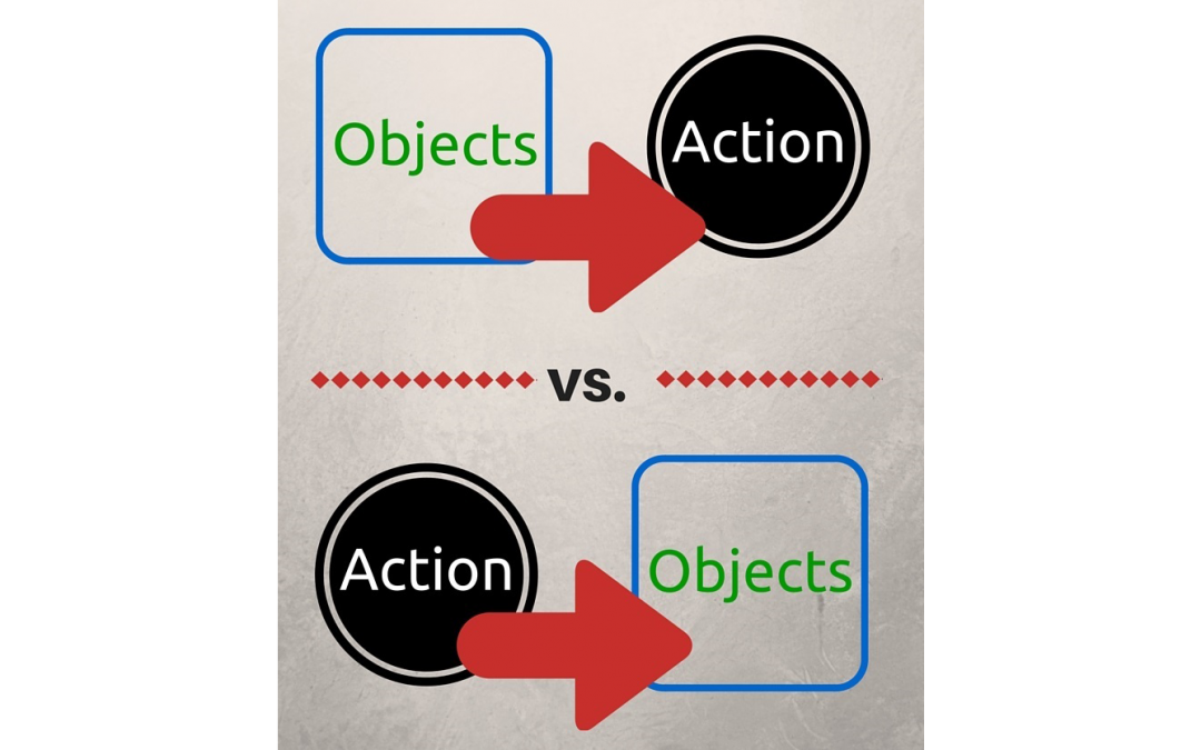 The Objects-Action Order Decision in AutoCAD